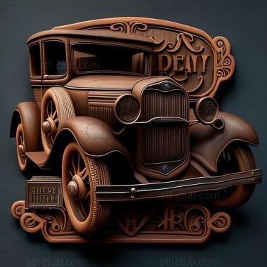 3D model Ford Model AA (STL)